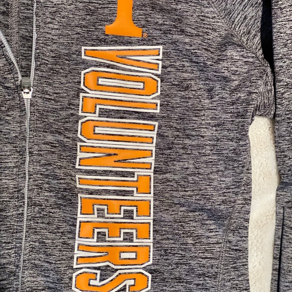Women's G-III 4Her Gray TN VolS Full-Zip Hoodie - Picture 7 of 9